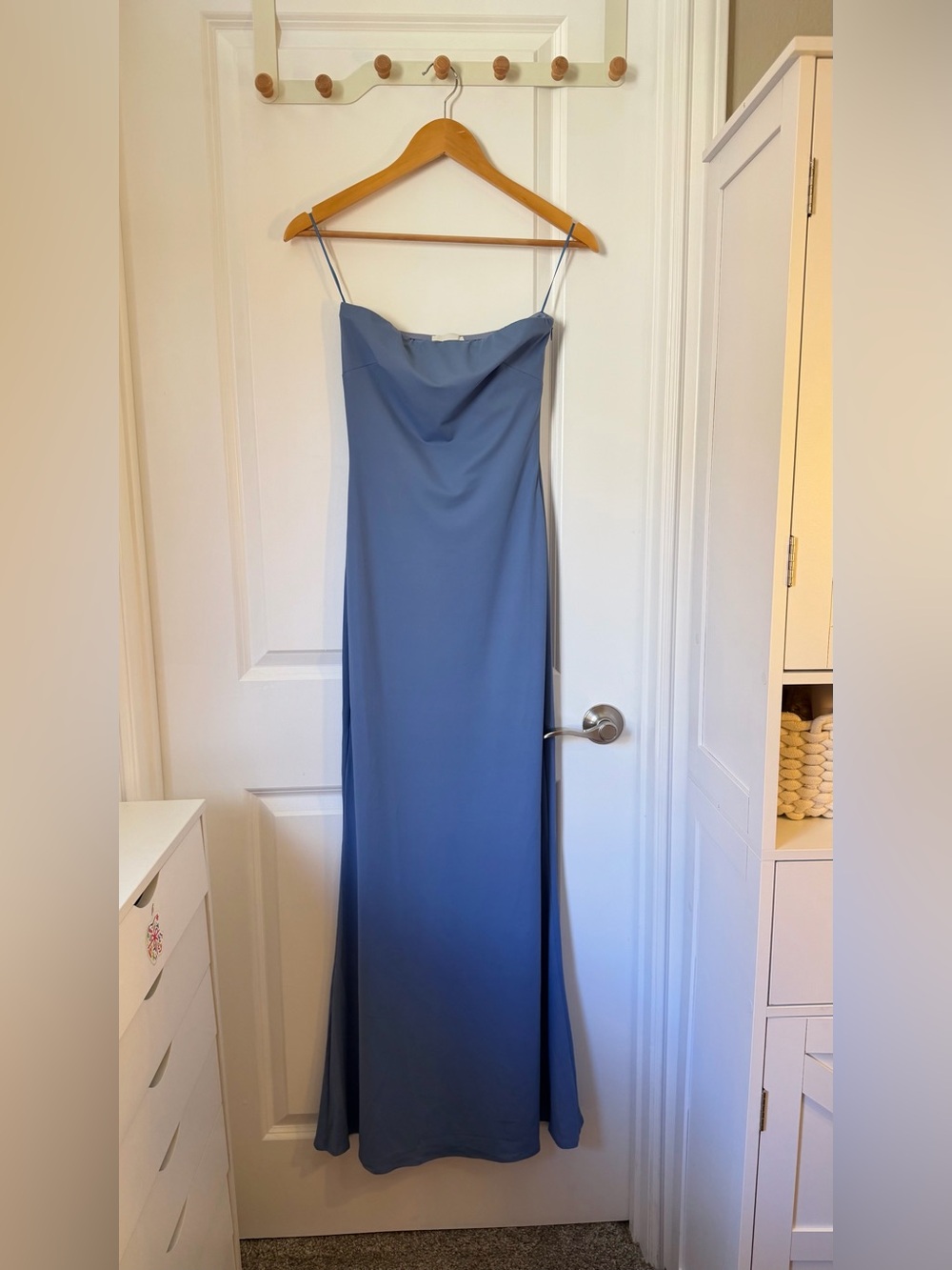Reformation Jayden Knit Dress In gale, NEW WITHOUT TAGS, NEVER WORN, NO FLAWS. - Picture 14 of 15